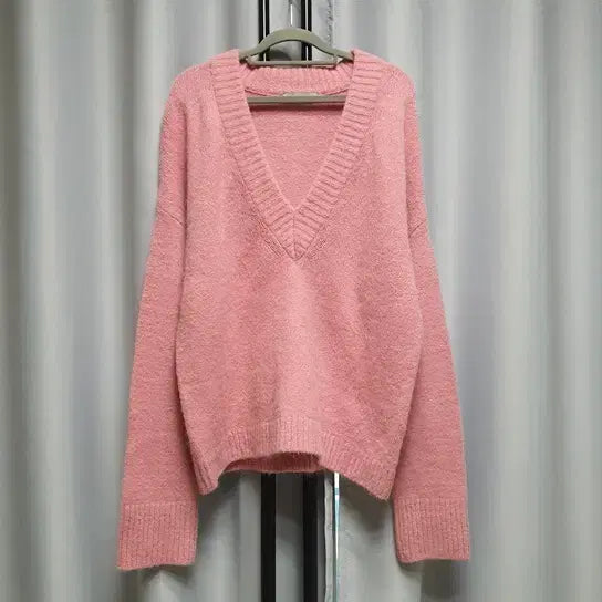 [BUNJANG] Studio Tomboy V-Neck Alpaca Pullover Knit / 스튜디오 톰보이 브이넥 알파카 풀오버 니트
