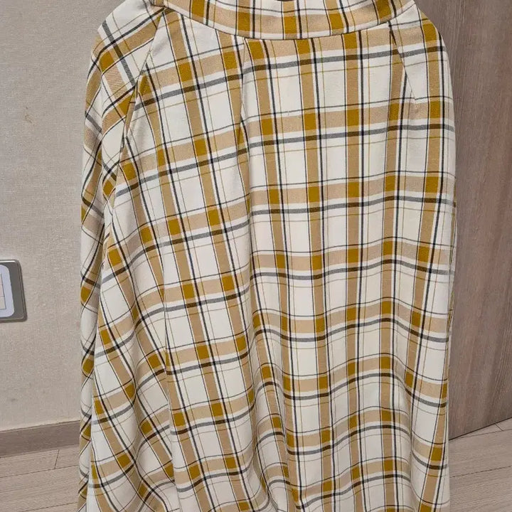 [BUNJANG] Dundop Cheese Check Two-Piece Set / 던드롭 치즈 체크 투피스