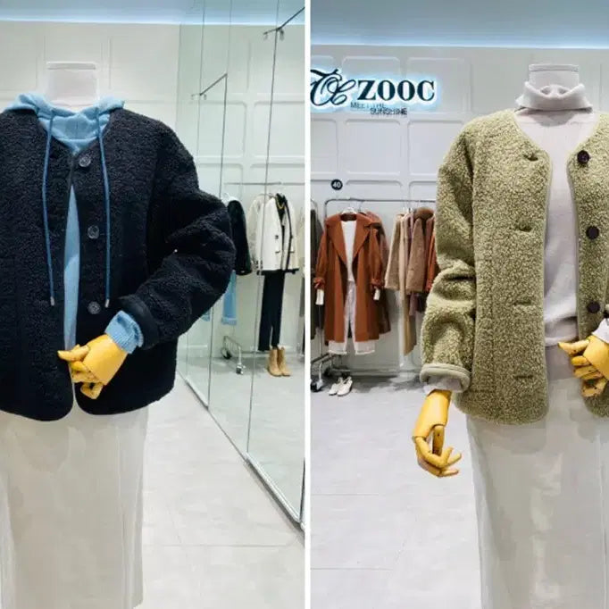 [BUNJANG] Juke Reversible Suede Fleece Jacket / 주크 리버시블 스웨이드 뽀글이 자켓