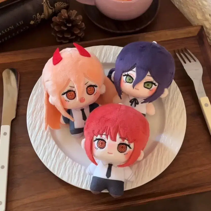 [BUNJANG] Chainsaw Man Reze Makima Power Plush Doll / <예약구매>체인소맨 레제 마키마 파워 비공굿 누이 인형