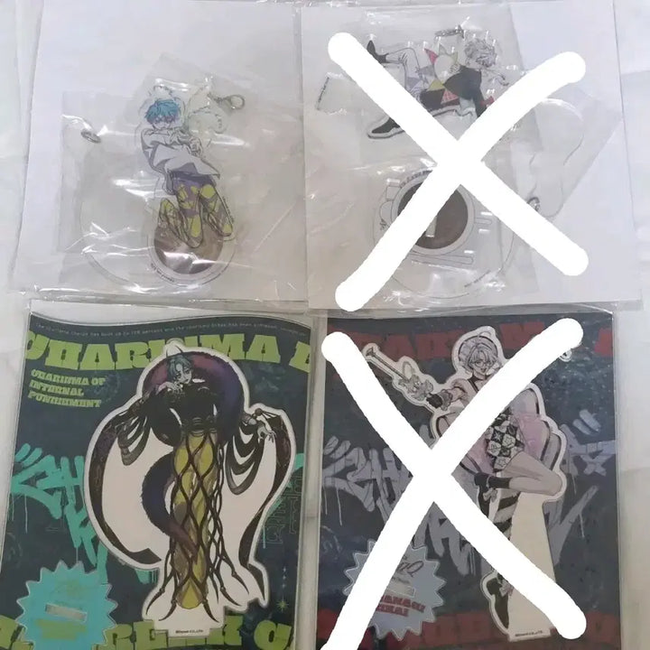 [BUNJANG] Charisma Oose Acrylic Stand Bundle / 카리스마 오오세 아크릴 스탠드 일괄
