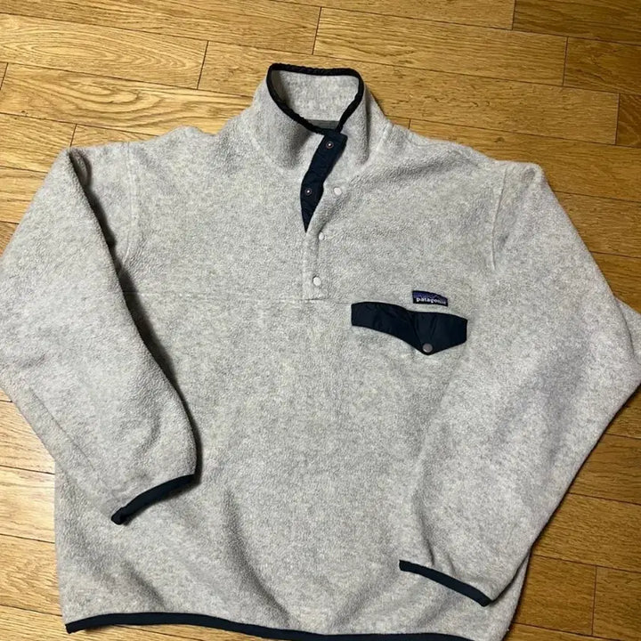 [BUNJANG] Patagonia Synchilla Fleece Pullover Oatmeal Green / 파타고니아 플리스 풀오버 오트밀 그린 신칠라 후리스