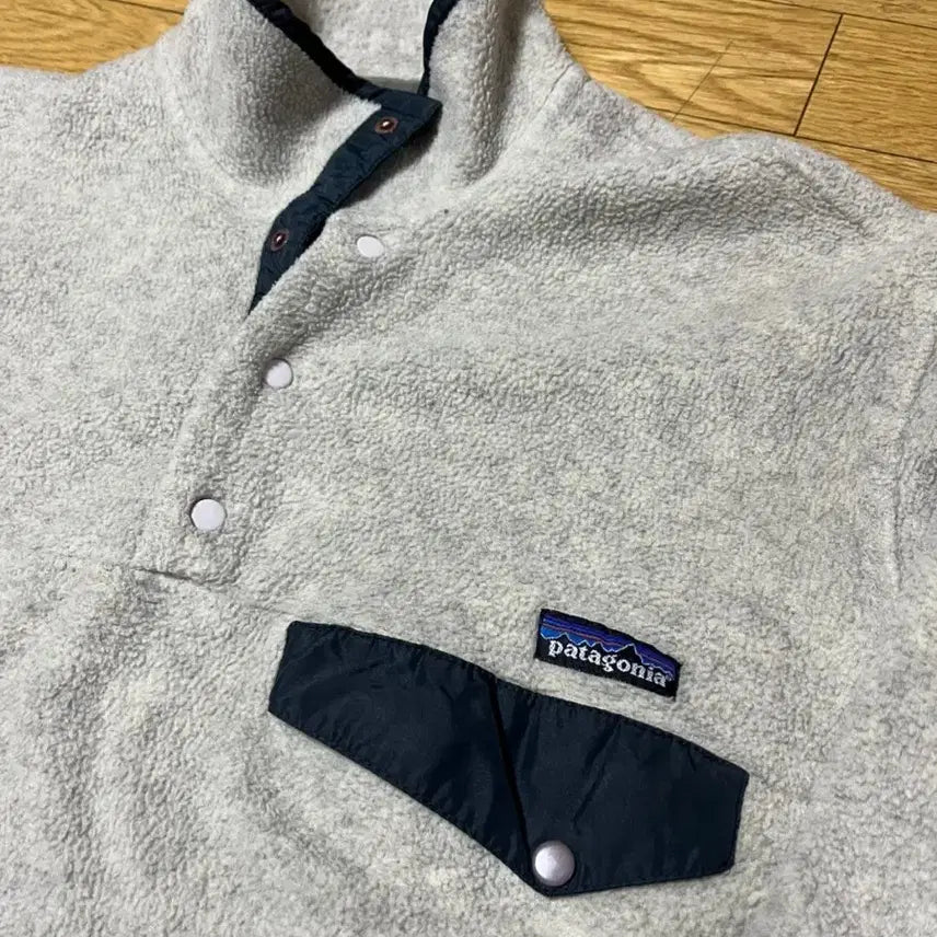 [BUNJANG] Patagonia Synchilla Fleece Pullover Oatmeal Green / 파타고니아 플리스 풀오버 오트밀 그린 신칠라 후리스