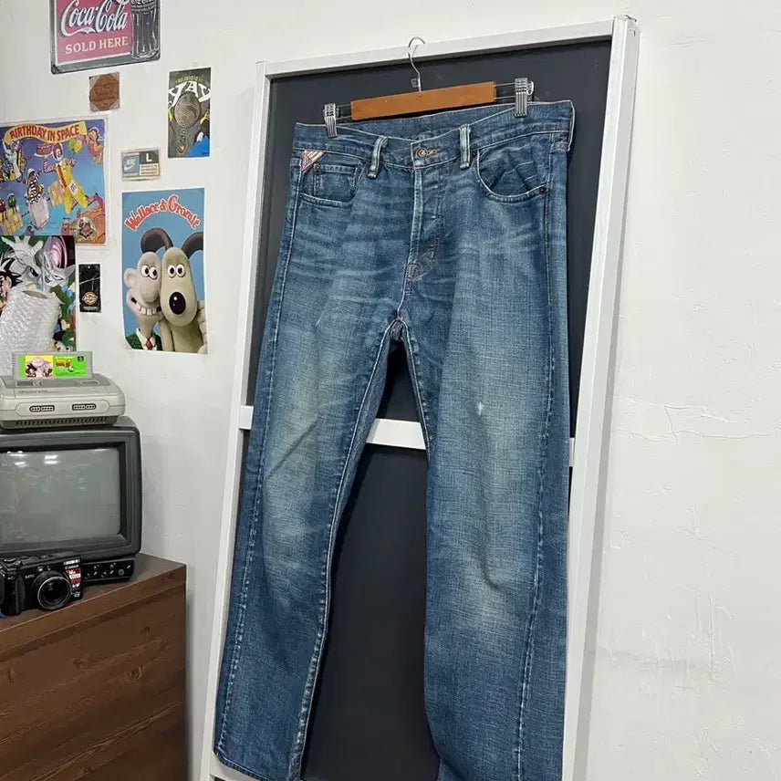 [BUNJANG] Denim &amp; Supply Ralph Lauren Slim Fit Denim Pants / 데님앤서플라이 폴로 랄프로렌 슬림핏 데님 팬츠