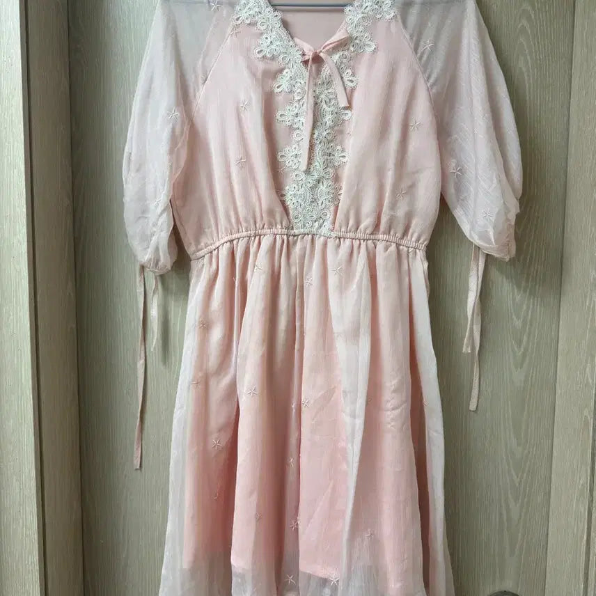 [BUNJANG] Milkcocoa Chiffon Dress / 밀크코코아 쉬폰 원피스