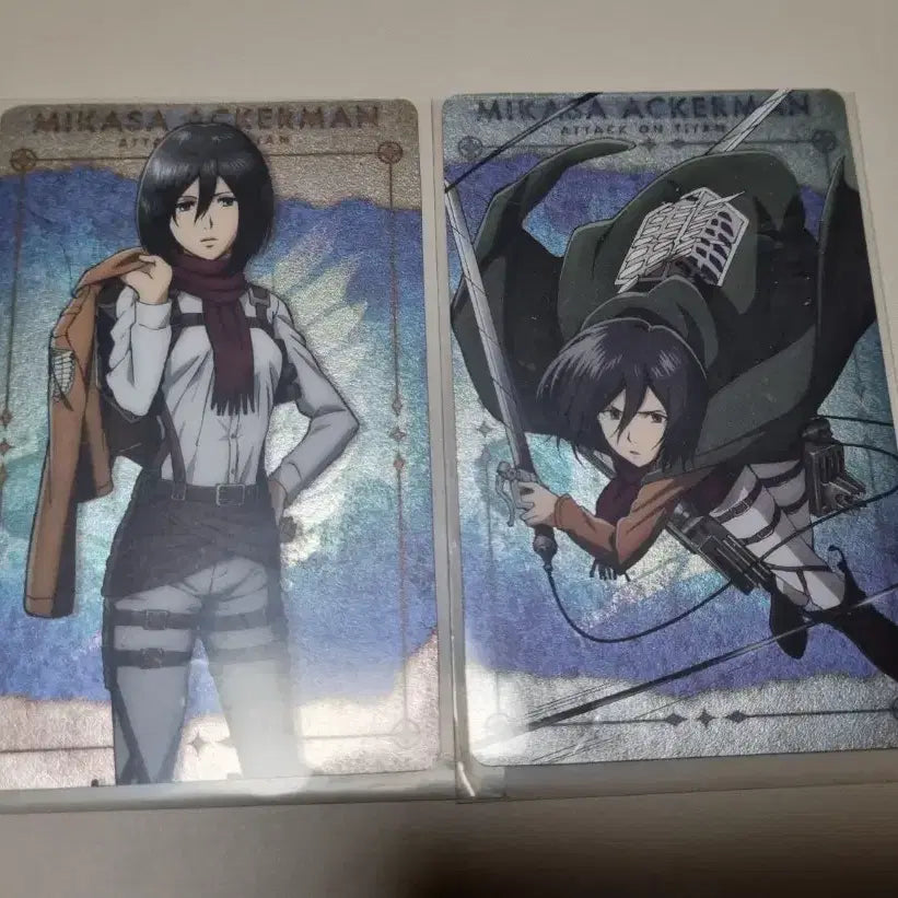 [BUNJANG] Attack on Titan Mikasa Photocard / 진격의거인 미카사 포토카드