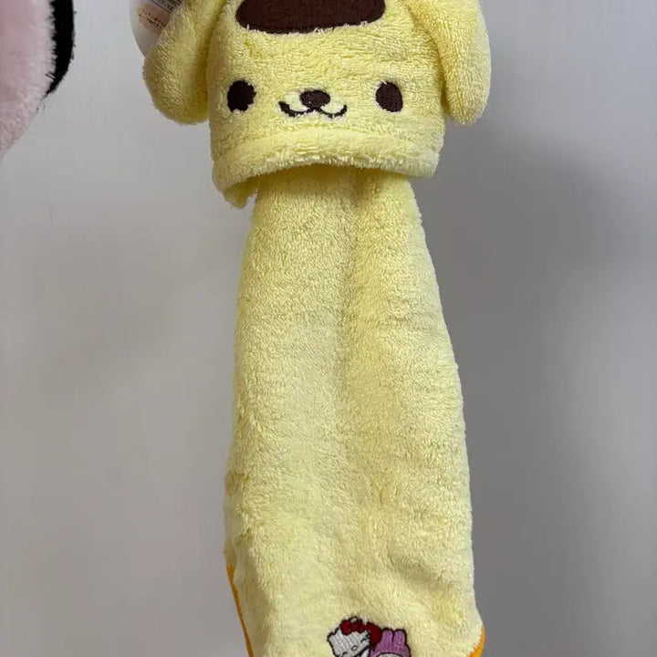 [BUNJANG] Sanrio Pompompurin Hand Towel / 산리오 폼폼푸린 핸드타올 [일본정품 새상품]