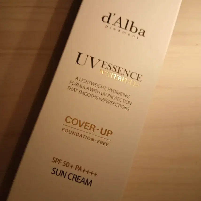 [BUNJANG] D'alba UV Tone-up Sunscreen Cover Beige / 미개봉) 달바 UV 톤업 선크림 커버 베이지