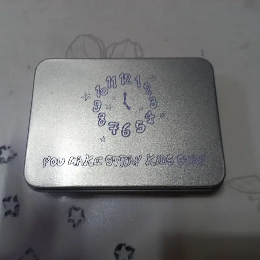 일괄)스트레이키즈 오클락 틴케이스 + 오클락 증사, 메직스쿨 증사