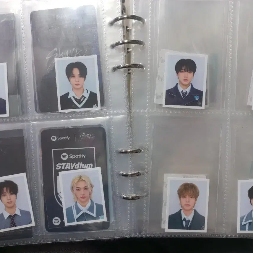 일괄)스트레이키즈 오클락 틴케이스 + 오클락 증사, 메직스쿨 증사