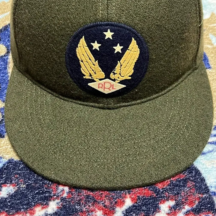[BUNJANG] RRL Wool Blend Felt Ball Cap / 더블알엘 (RRL) 울 블렌드 펠트 볼캡