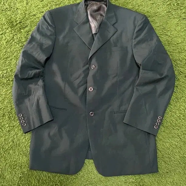 [BUNJANG] Yves Saint Laurent Charcoal Gray Blazer Jacket L / 입생로랑 차콜그레이  블래이져 자켓 100/L