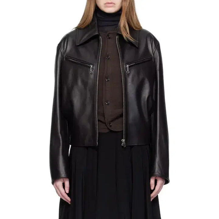 [BUNJANG] 르메르 모카 레더 블루종 / (M) 르메르 모카 레더 블루종