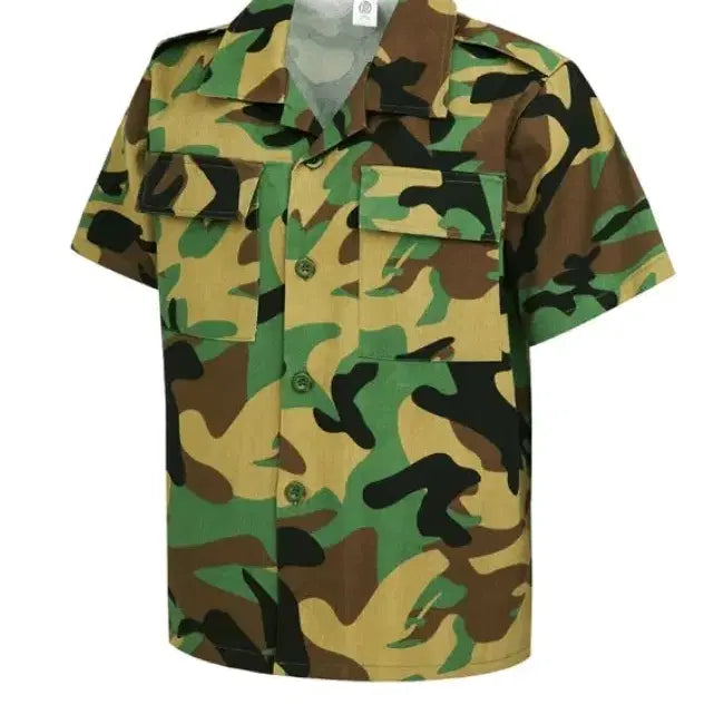 [BUNJANG] Military Style Jumpsuit &amp; T-Shirt Set - M Size / 군복점프슈트90(M사이즈)새제품 미사용 반티반팔세트