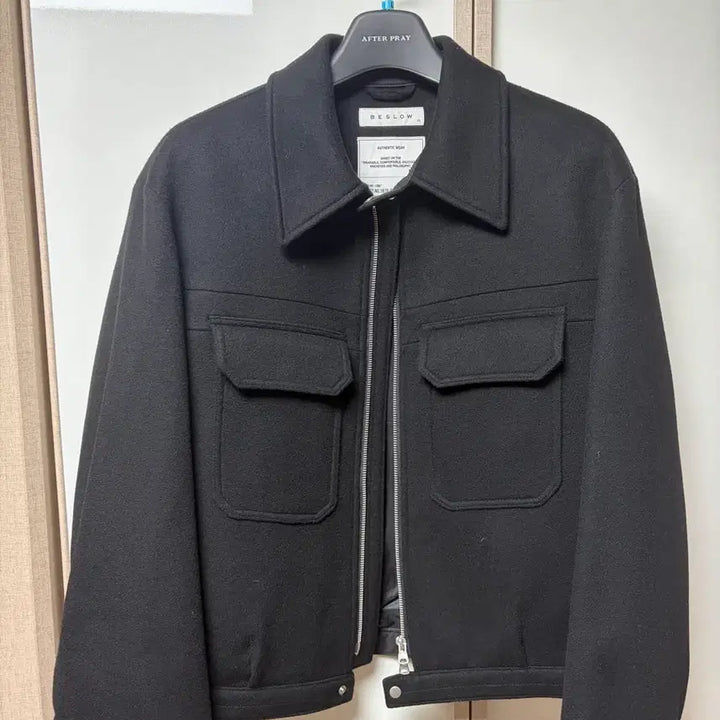 [BUNJANG] Beslow Black Wool Jacket XL / 비슬로우 블랙 울 자켓 XL