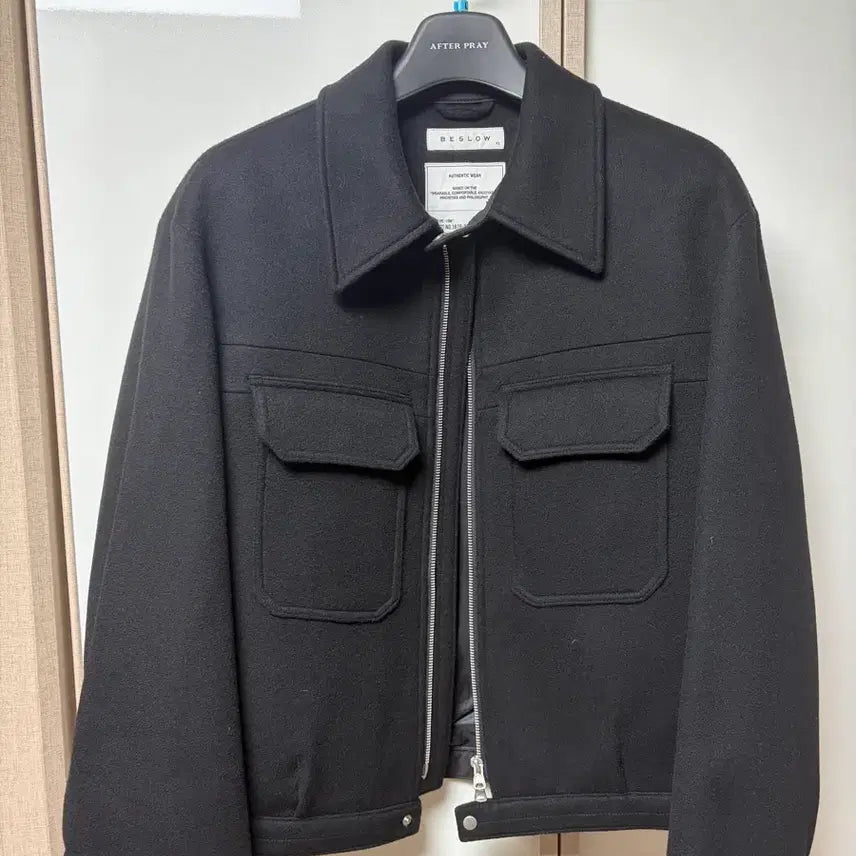 [BUNJANG] Beslow Black Wool Jacket XL / 비슬로우 블랙 울 자켓 XL