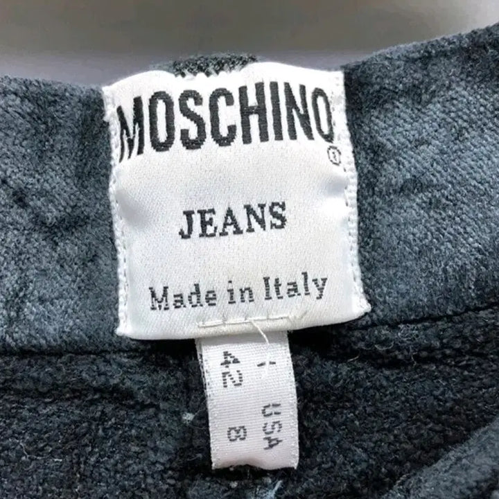[BUNJANG] Moschino Velvet Slacks (USA 8, 77) / (이태리 명품)모스키노 여성 스판 벨벳 기모 슬랙스-(USA8, 77)