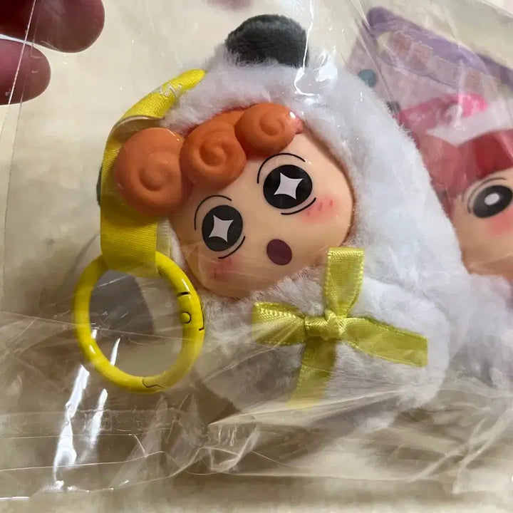 [BUNJANG] Jjang-ah &amp; Yuri Random Doll Keyring / 짱아유리 랜덤인형키링