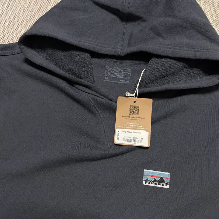 [BUNJANG] Patagonia Daily Hoodie Sweatshirt Black / 파타고니아 데일리 후디 스웨트셔츠 블랙