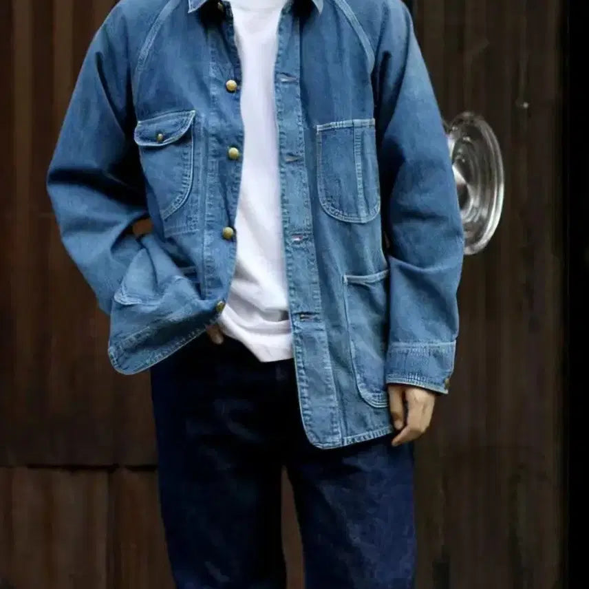 [SOLD OUT] 오어슬로우 50's 커버올 유즈드워시 판매