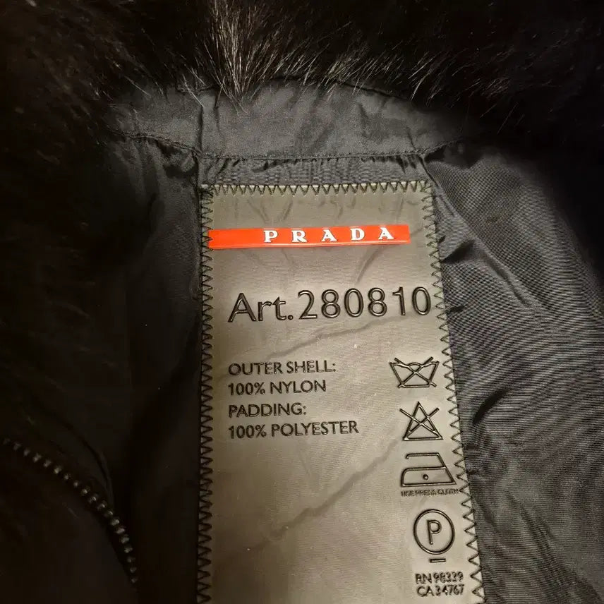 [BUNJANG] Prada ART.280810 Nylon Jacket / 프라다 검정 나일론 자켓 ART.280810