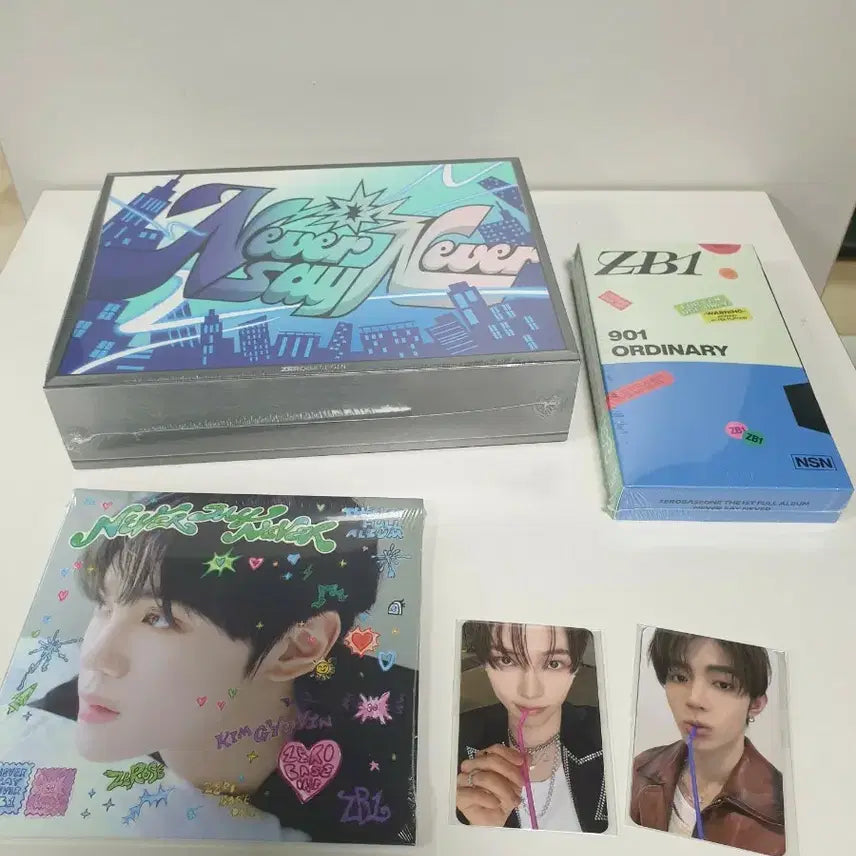[BUNJANG] ZB1 Never Say Never Album Bundle Set + Photocard / ZB1 Never Say Never 앨범 풀세트 + 포카