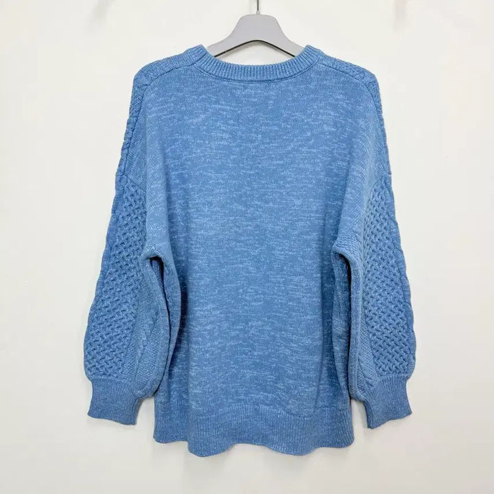 [BUNJANG] Kuo Se Cable Knit Sweater / 쿠오세 케이블 절개 니트