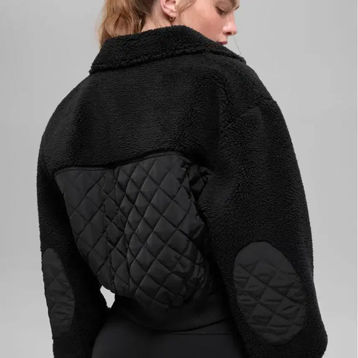 [BUNJANG] Alo Sherpa Fleece Jacket (Black) / alo 쉐르파 플리스, 후리스 (블랙)