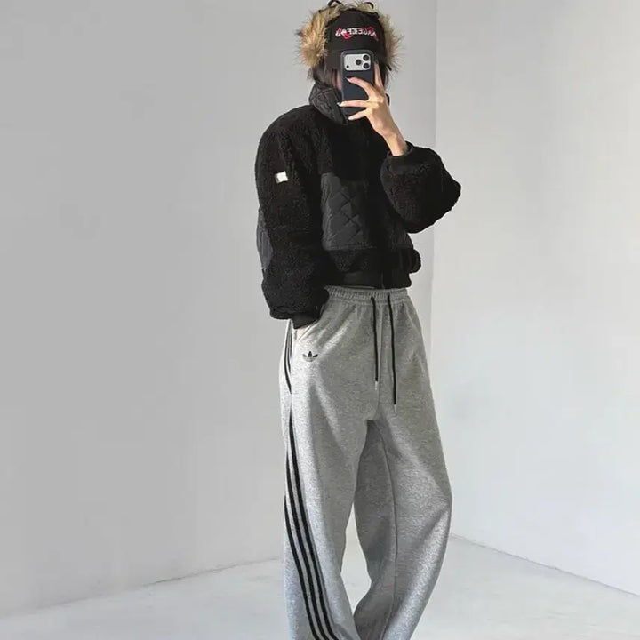 [BUNJANG] Alo Sherpa Fleece Jacket (Black) / alo 쉐르파 플리스, 후리스 (블랙)