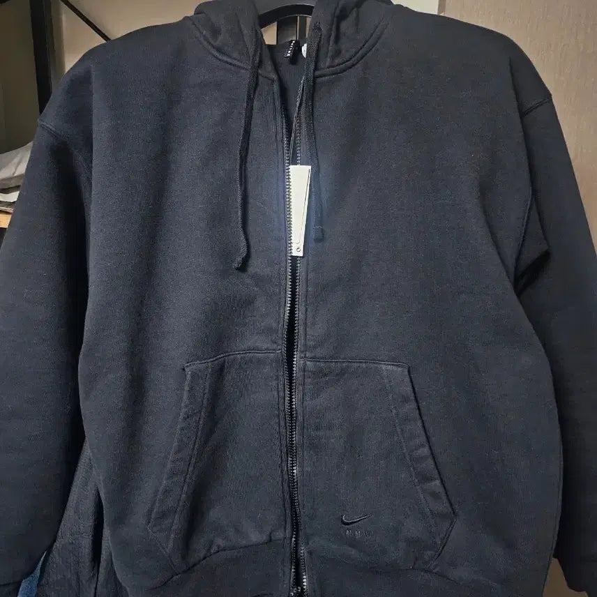 [BUNJANG] Nike x MMW NRG Full Zip Hoodie Black Medium / 100(M) 나이키 x MMW NRG 풀 집 후드 블랙 아시아