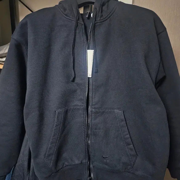 [BUNJANG] Nike x MMW NRG Full Zip Hoodie Black Medium / 100(M) 나이키 x MMW NRG 풀 집 후드 블랙 아시아