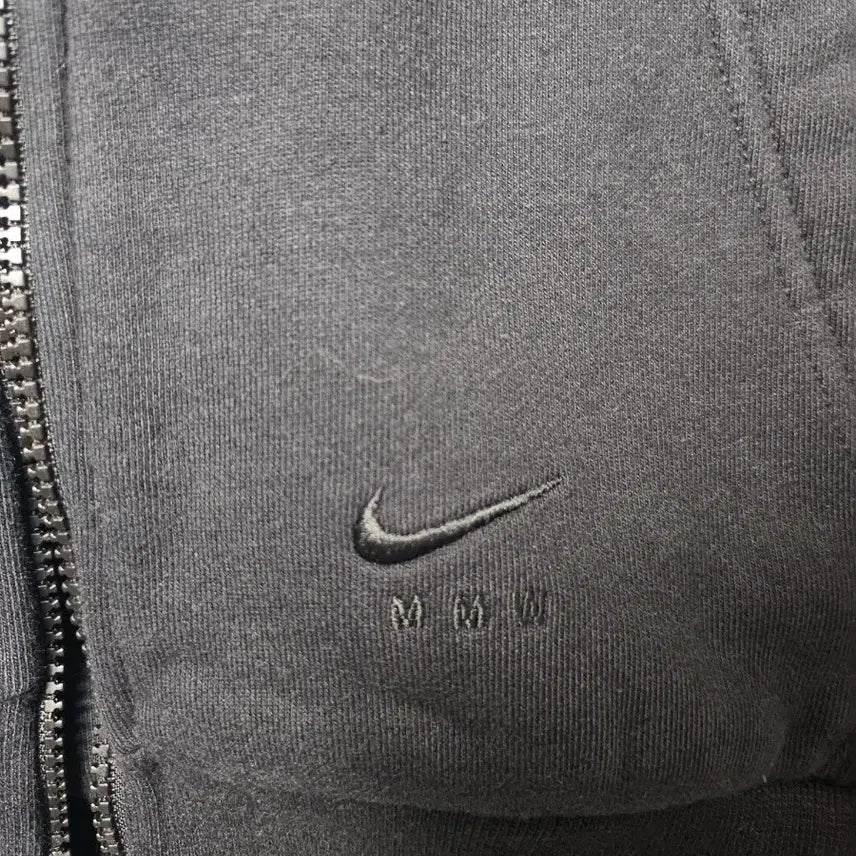 [BUNJANG] Nike x MMW NRG Full Zip Hoodie Black Medium / 100(M) 나이키 x MMW NRG 풀 집 후드 블랙 아시아