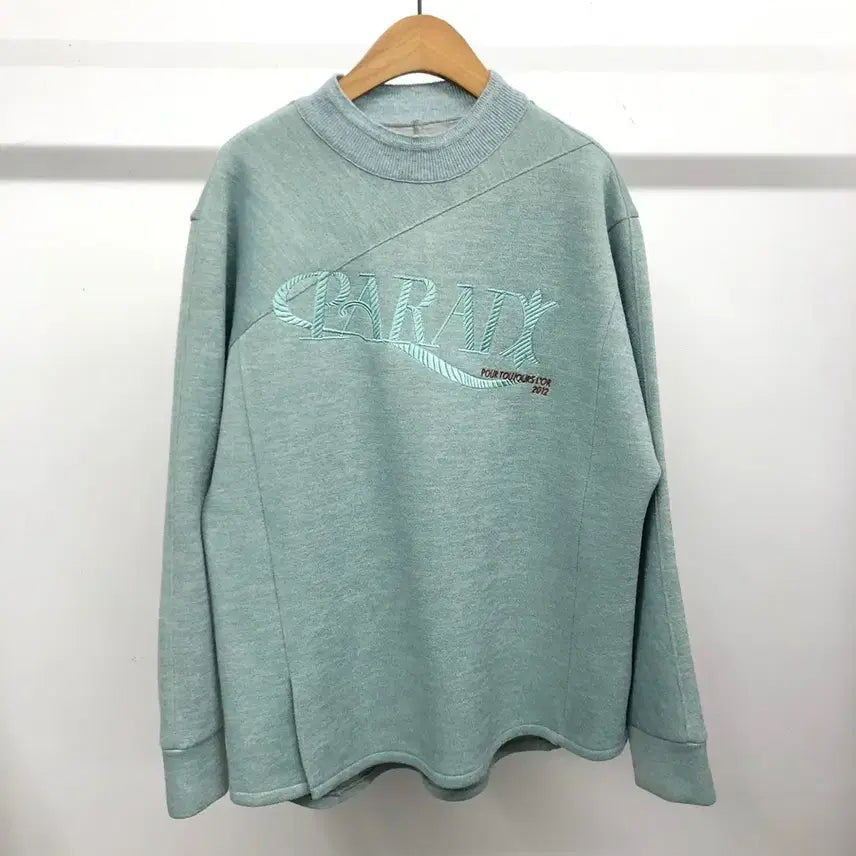 [SOLD OUT] 듀엘 민트 레글러 맨투맨 55