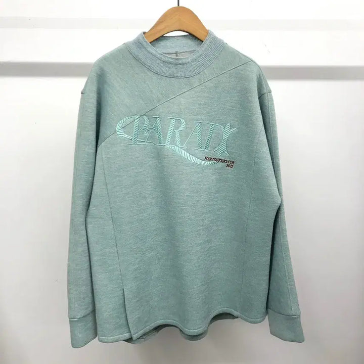[SOLD OUT] 듀엘 민트 레글러 맨투맨 55