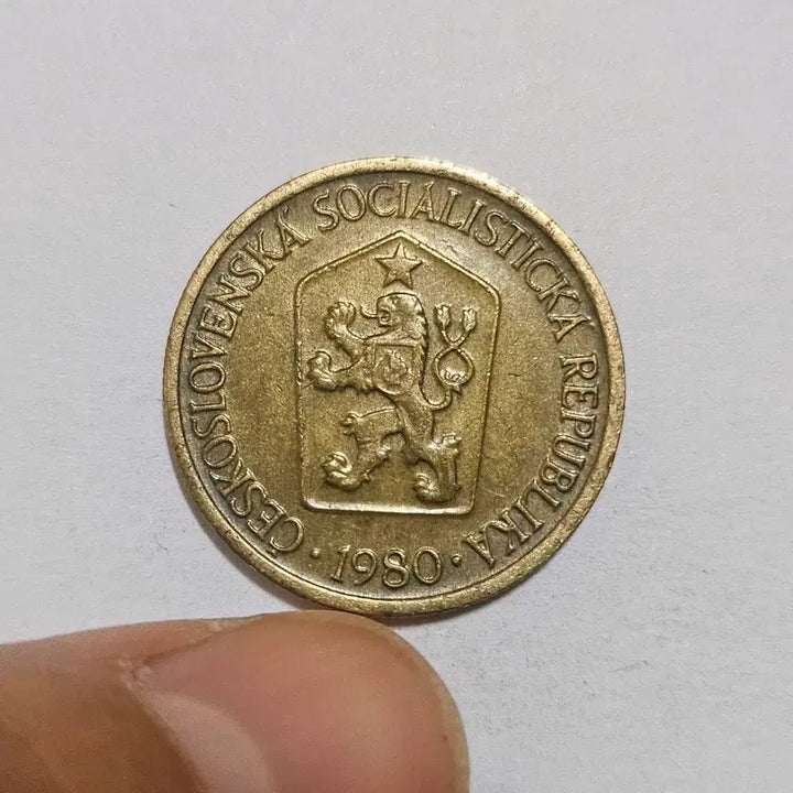 [BUNJANG] Czechoslovakia 1980 1 Koruna Coin / 체코슬로바키아 1980년 1코루나 동전(외국주화)379