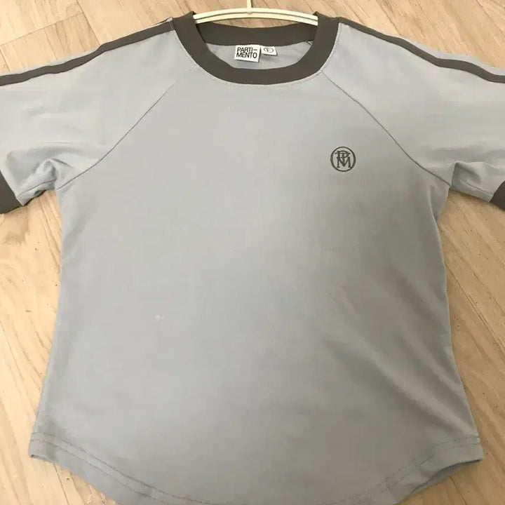 [BUNJANG] Partimento Women's College Ringer T-Shirt / 파르티멘토 우먼 컬리지 스프라이트 링거티