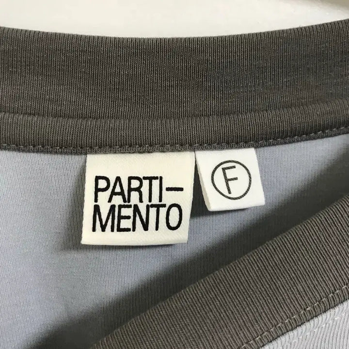 [BUNJANG] Partimento Women's College Ringer T-Shirt / 파르티멘토 우먼 컬리지 스프라이트 링거티