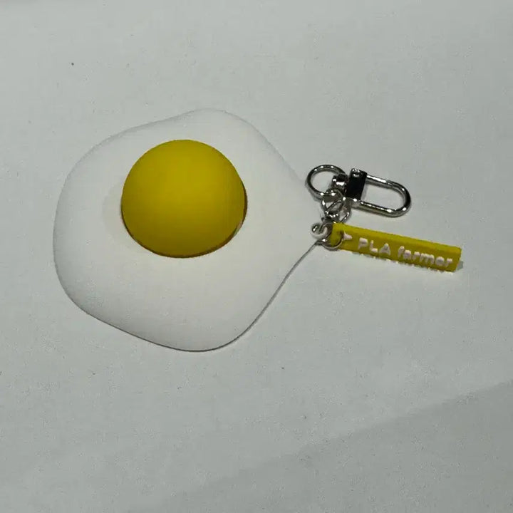 [BUNJANG] 3D Printed Egg Fry Keycap Keyring Clicker / 계란후라이 키캡키링 클릭커  3d프린터