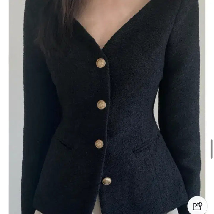 [BUNJANG] Day Off Me V-Neck Slim Tweed Dress / <오늘만3/15이가격>[데이오프미/르브엘] 라인 브이넥 슬림 트위드