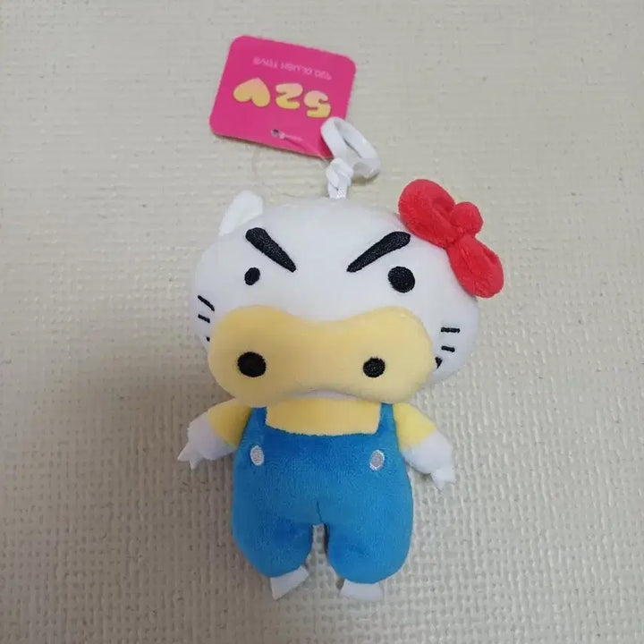 [BUNJANG] Sanrio Hello Kitty Buriburi Pig Keyring / (새상품) 부리부리 키티 인형 키링
