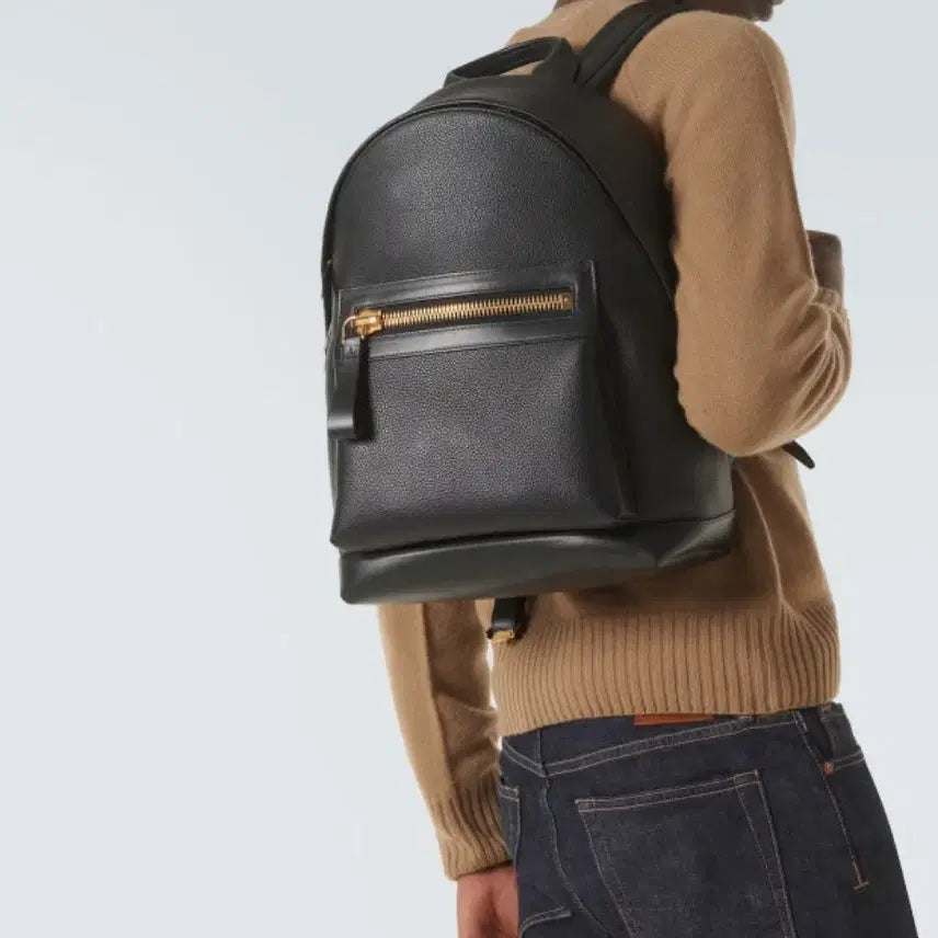 [BUNJANG] Tom Ford Berkley Zipper Leather Backpack / 톰포드 버클리 지퍼 레더 백팩