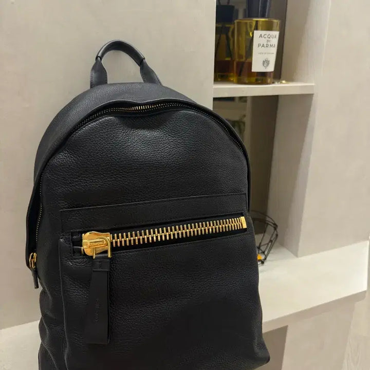 [BUNJANG] Tom Ford Berkley Zipper Leather Backpack / 톰포드 버클리 지퍼 레더 백팩