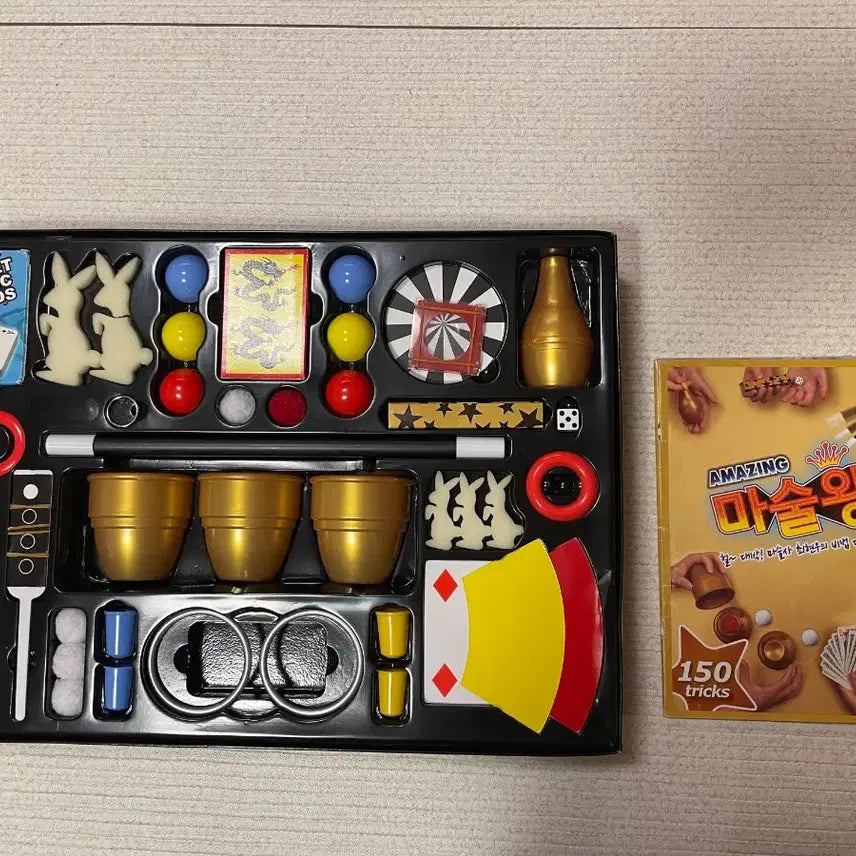 [BUNJANG] Magic Class Kit + Choi Hyun Woo's Magic King Set / 방과후 마술수업도구+최현우 마술왕 150