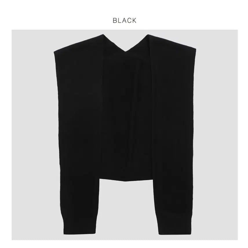 [BUNJANG] Unit Cashmere Knit Shawl / 유닛 캐시미어니트숄