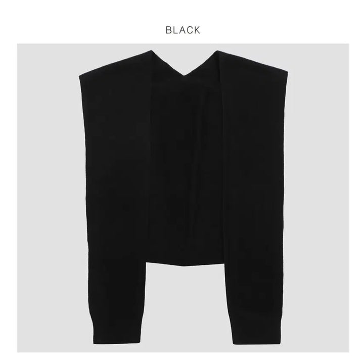 [BUNJANG] Unit Cashmere Knit Shawl / 유닛 캐시미어니트숄