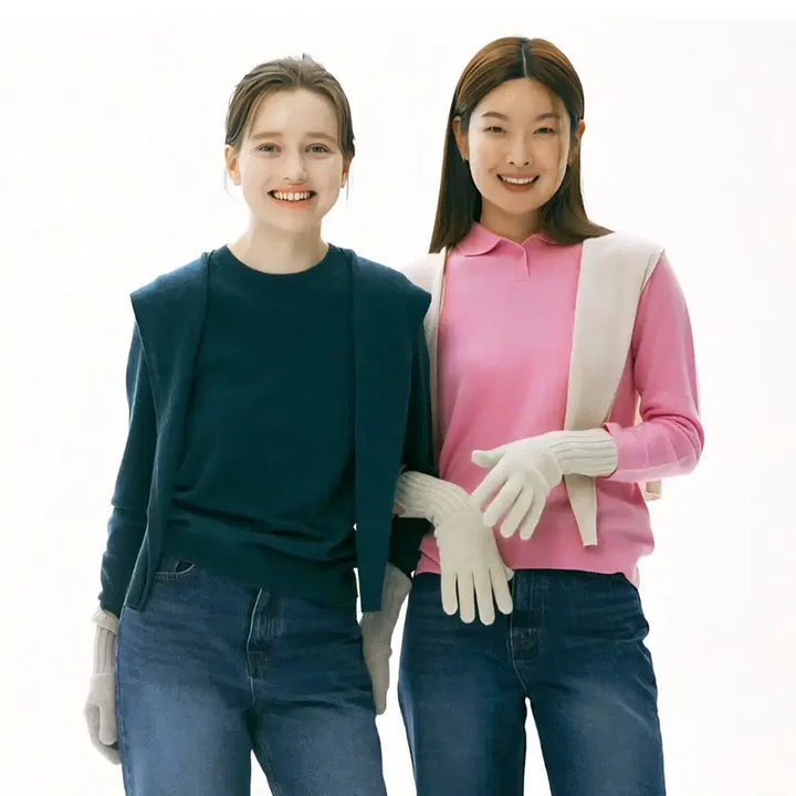 [BUNJANG] Unit Cashmere Knit Shawl / 유닛 캐시미어니트숄