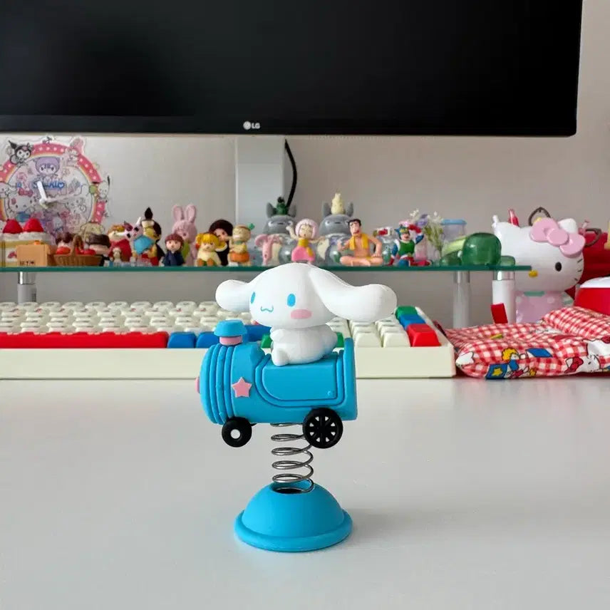 [BUNJANG] Sanrio Cinnamoroll Spring Figure / 시나모롤 스프링 흔들 피규어