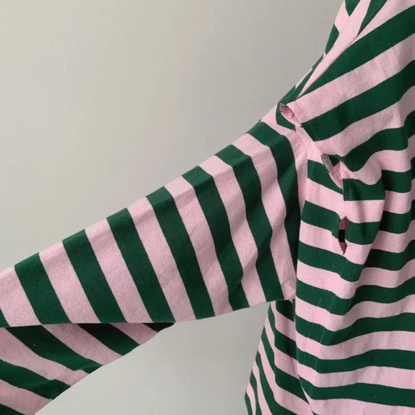 [BUNJANG] 1/4 Forum The Store Striped T-shirt (S) / 1/4 forum THE STORE 스트라이프 티셔츠 S