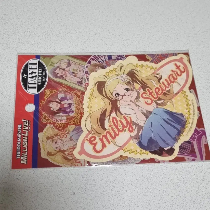 [BUNJANG] Idolmaster Million Live Emily Acrylic Stand and Sticker / 아이돌마스터 밀리언 라이브 에밀리 아크릴+스티커 판매합니다