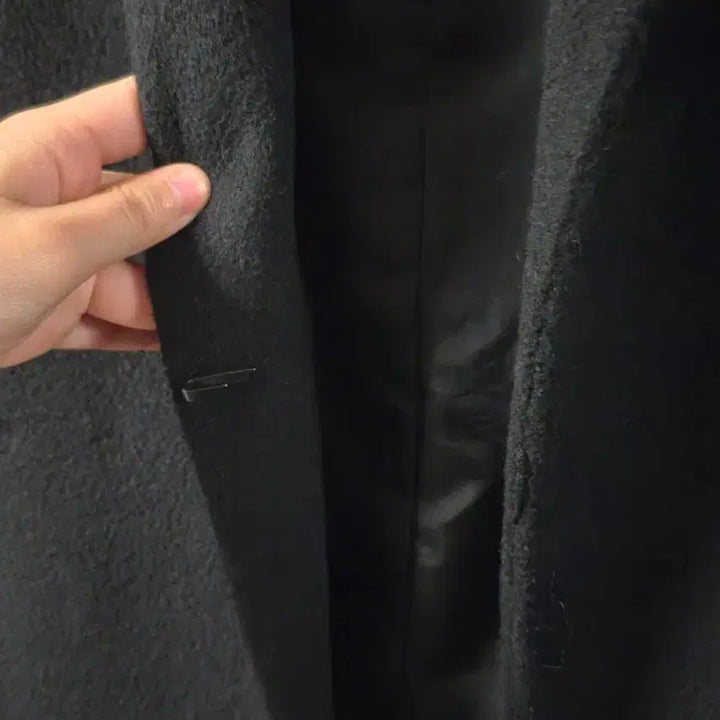 [BUNJANG] System Black Coat / 한섬 시스템 블랙 코트